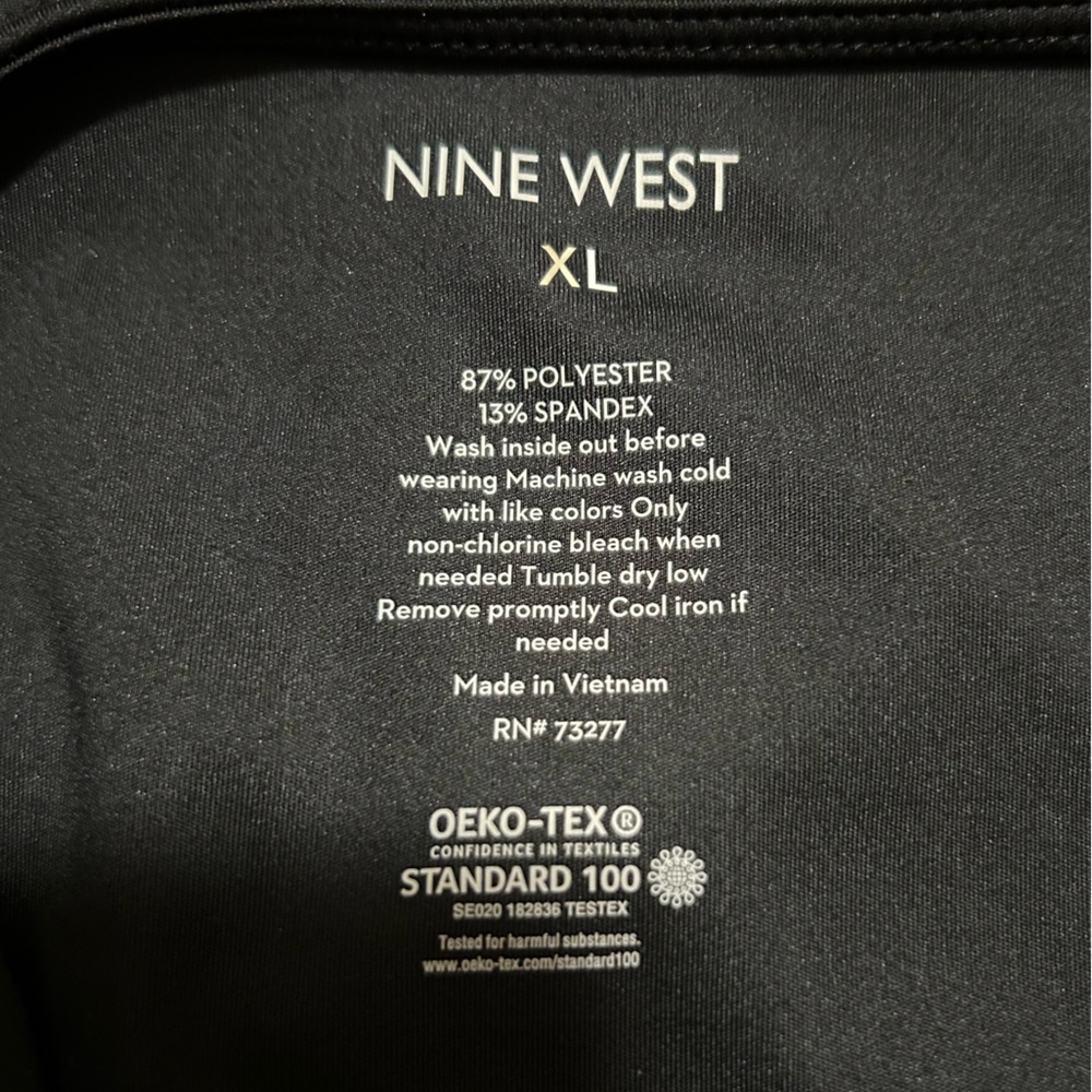 Black Nine West Sculpting Cami - Picture 7 of 9